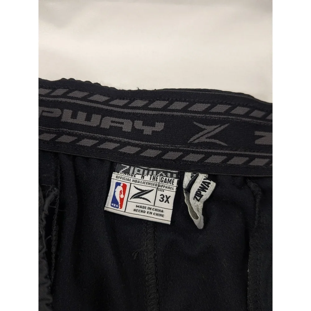 Zipway OKC‎ Thunder Tearaway Pant 3X Big Zip Off NBA Warm Up Retro Heavyweight